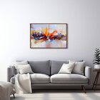 Quadro Decorativo Paisagem Pintura Com 1 Tela Cm Ou Cm De Par