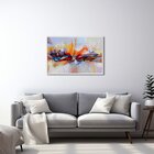 Quadro Decorativo Paisagem Pintura Com 1 Tela Cm Ou Cm De Par
