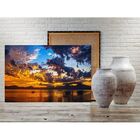 Quadro Decorativo Paisagem Red Sun - 90x60cm