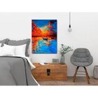 Quadro Decorativo Paisagem Sailing In Paradise - 90x60cm