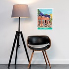 Quadro Decorativo Palermo Soho- Buenos Aires 45x34cm Moldura