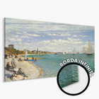 Quadro Decorativo Panorâmico Paisagem Praia Mar Para Empresa