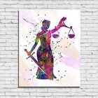 Quadro Decorativo Para Escritório Deusa Da Justiça Moderno