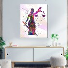 Quadro Decorativo Para Escritório Deusa Da Justiça Moderno