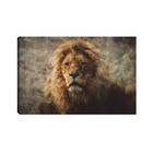 Quadro Decorativo Para Sala Quarto Escritorio 60x90cm Leão Vi