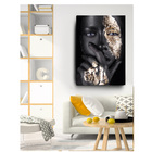 Quadro Decorativo Para Sala Quarto Escritorio 60x90cm Mulher