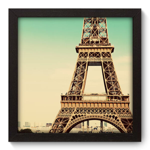 Quadro Decorativo - Paris - 22cm X 22cm - 033qnmap