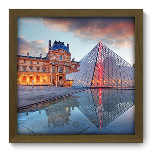 Quadro Decorativo - Paris - 33cm X 33cm - 084qdmm