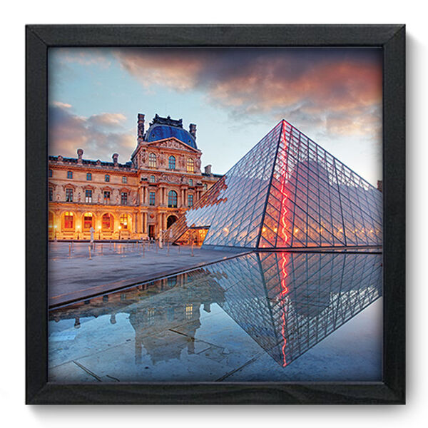 Quadro Decorativo - Paris - 33cm X 33cm - 084qdmp