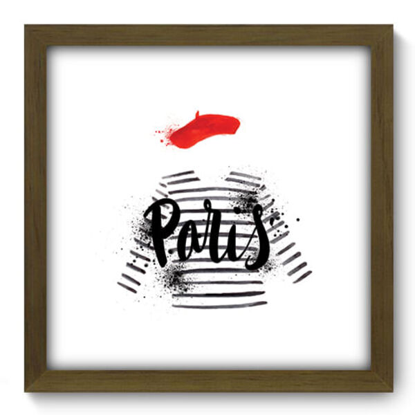 Quadro Decorativo - Paris - 33cm X 33cm - 142qdmm