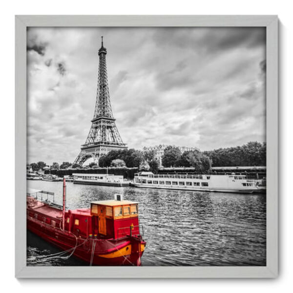 Quadro Decorativo - Paris - 50cm X 50cm - 009qnmcb