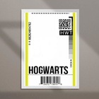 Quadro Decorativo Passagem Para Hogwarts 33x24cm - Com Vidro