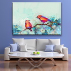 Quadro Decorativo Pássaros Rainbow Canaries - 180x100 Cm