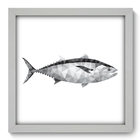 Quadro Decorativo - Peixe - 33cm X 33cm - 037qdsb
