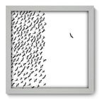 Quadro Decorativo - Pense Diferente - 33cm X 33cm - 070qddb