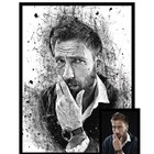 Quadro Decorativo Personalizado Sua Foto Color Pen Canvas - S