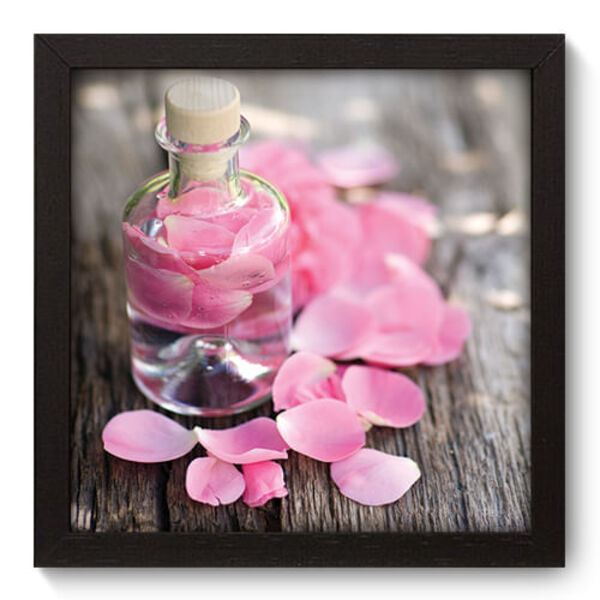 Quadro Decorativo - Pétalas - 22cm X 22cm - 008qdfp