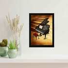 Quadro Decorativo Piano Pianista