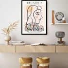 Quadro Decorativo Picasso Maison De La Pensée  - 70x50cm Mold