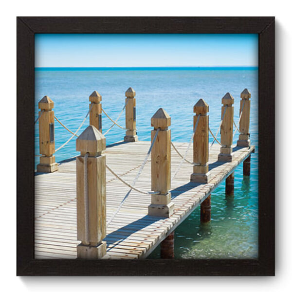 Quadro Decorativo - Pier - 22cm X 22cm - 018qnpap