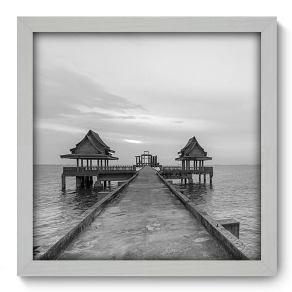 Quadro Decorativo - Pier - 33cm X 33cm - 152qdpb