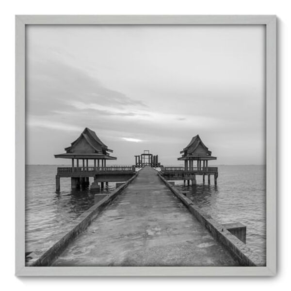 Quadro Decorativo - Pier - 70cm X 70cm - 106qnpdb