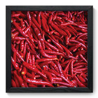 Quadro Decorativo - Pimenta - 33cm X 33cm - 235qdcp