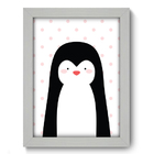 Quadro Decorativo - Pinguim - 19cm X 25cm - 097qdib