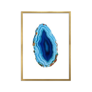 Quadro Pintura Azul 46x64cm | Leroy Merlin