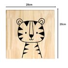 Quadro Decorativo Pinus Animais Infantil Quarto Crianças Bebê