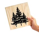 Quadro Decorativo Pinus Árvores Planta Escritório Sala Jardim