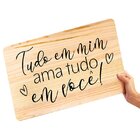 Quadro Decorativo Pinus Casal Namorados Amor Quarto Frases Ap
