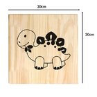 Quadro Decorativo Pinus Dinossauro Animais Infantil Crianças