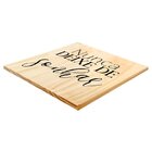 Quadro Decorativo Pinus Frases Motivacionais Fé Quarto Sala