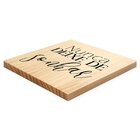 Quadro Decorativo Pinus Frases Motivacionais Fé Quarto Sala