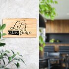 Quadro Decorativo Pinus Lar Família Frases Quarto Sala Hall