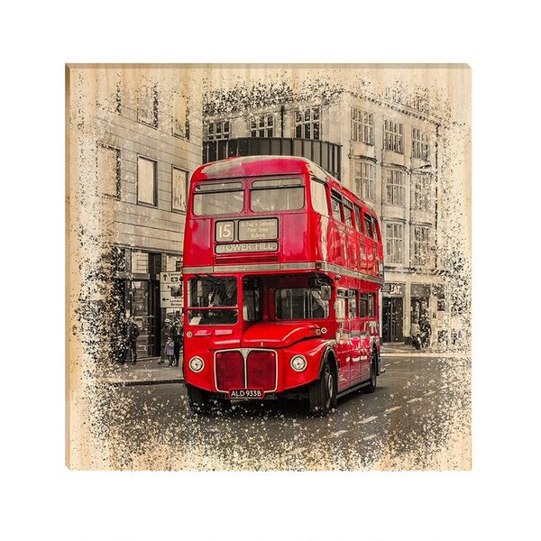 Quadro Decorativo Pinus Mundo Paris Quarto Casal Londres Sala