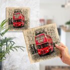 Quadro Decorativo Pinus Mundo Paris Quarto Casal Londres Sala