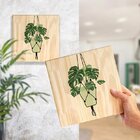 Quadro Decorativo Pinus Plantas Folhagens Verdes Jardim Folha