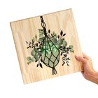 Quadro Decorativo Pinus Plantas Jardim Folhagens Para Sala