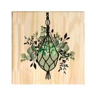 Quadro Decorativo Pinus Plantas Jardim Folhagens Para Sala