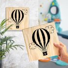 Quadro Decorativo Pinus Quarto Infantil Crianças Desenho Deco