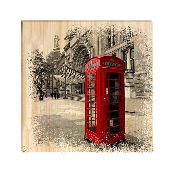 Quadro Decorativo Pinus Viagem Paris Quarto Casal Londres