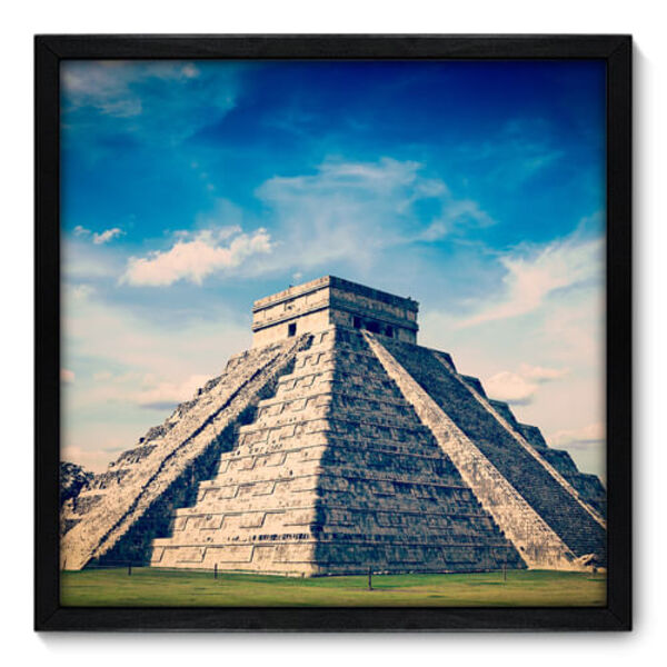 Quadro Decorativo - Pirâmide - 50cm X 50cm - 031qnmcp