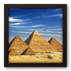 Quadro Decorativo - Pirâmides - 22cm X 22cm - 028qnmap
