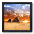 Quadro Decorativo - Pirâmides - 33cm X 33cm - 025qnmbp