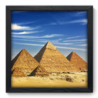 Quadro Decorativo - Pirâmides - 33cm X 33cm - 028qnmbp