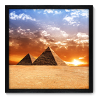 Quadro Decorativo - Pirâmides - 50cm X 50cm - 025qnmcp