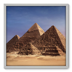 Quadro Decorativo - Pirâmides - 70cm X 70cm - 024qnmdb