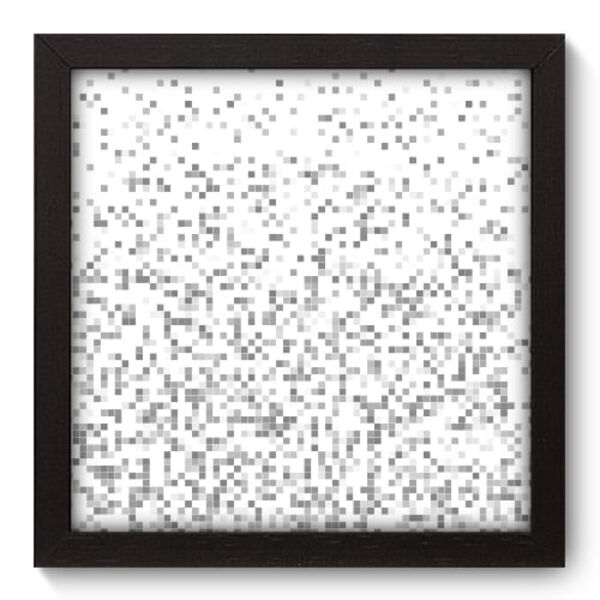 Quadro Decorativo - Pixels - 22cm X 22cm - 112qnaap